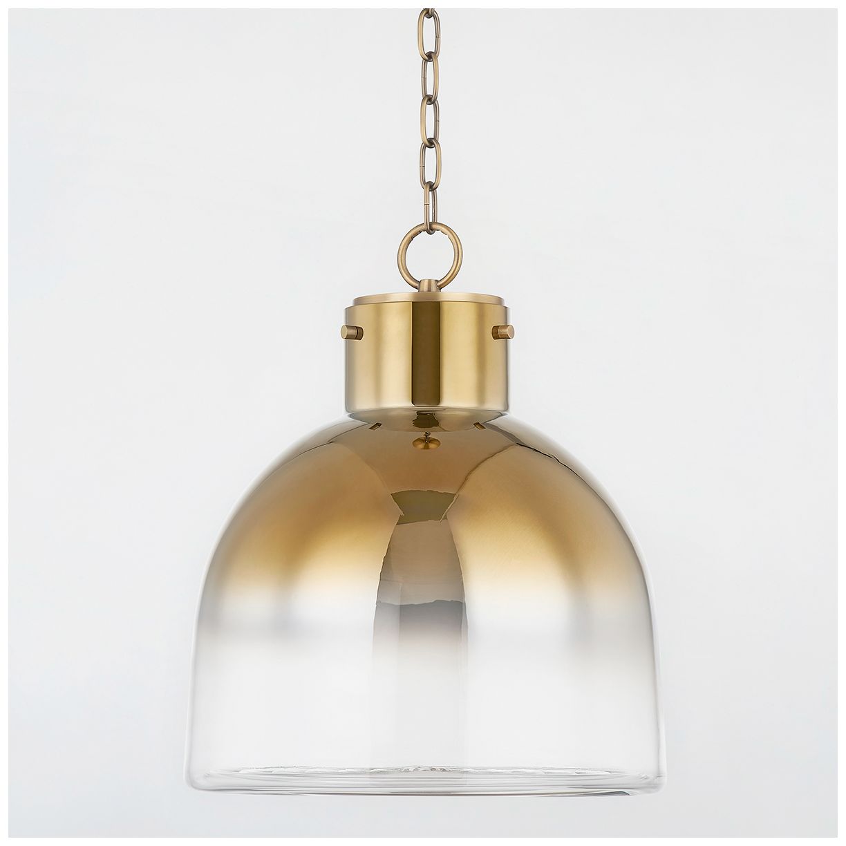 Image 3 Beryl 15 3/4" Wide Patina Brass Pendant Light more views