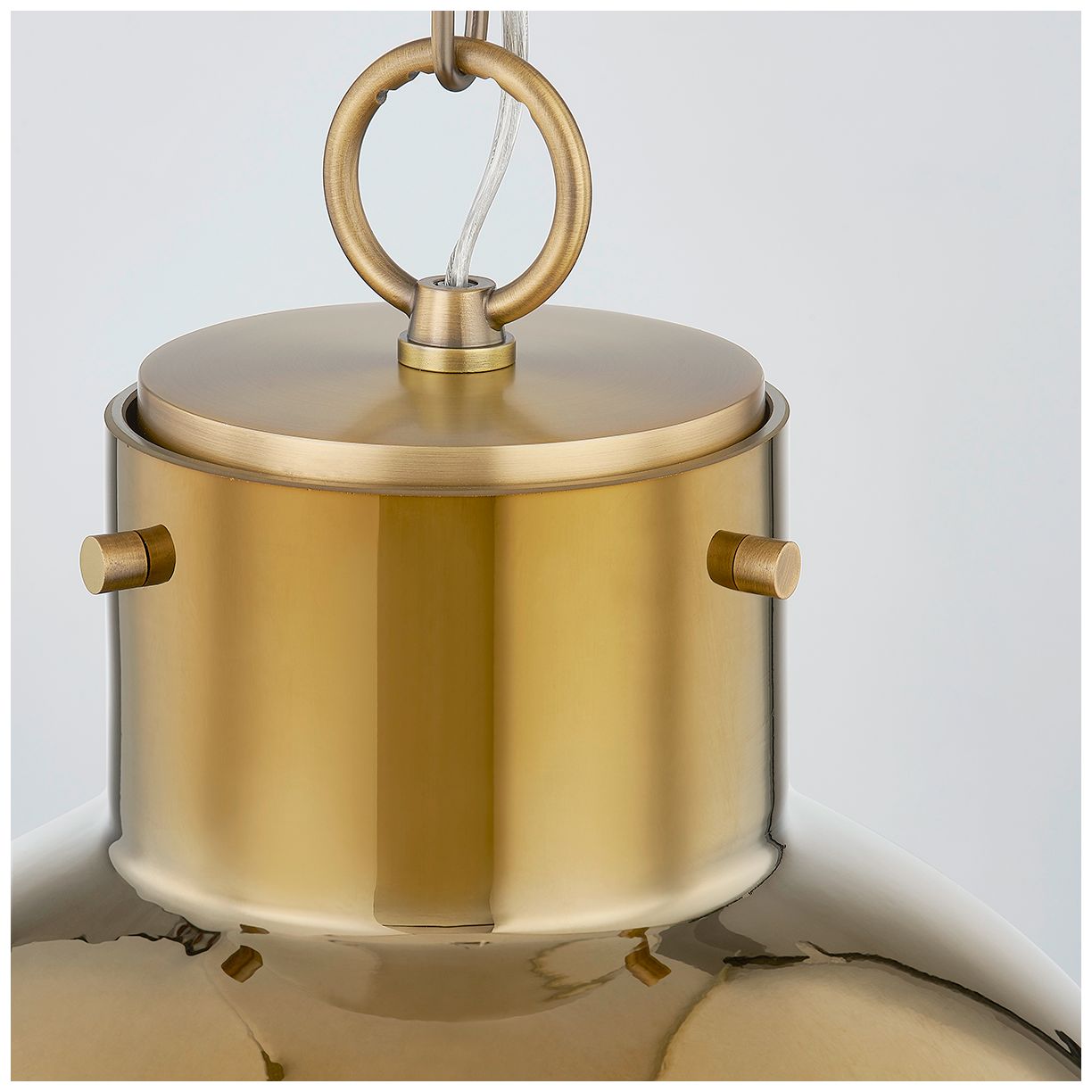 Image 4 Beryl 15 3/4" Wide Patina Brass Pendant Light more views