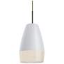 1_Besa Abu 12 Pendant 7.5 Wide Bronze Finish