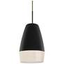 1_Besa Abu 12 Pendant Black/Glitter