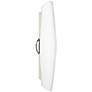 2_Besa Aero 21 1/4" High Polished Nickel 3-Light Wall Sconce