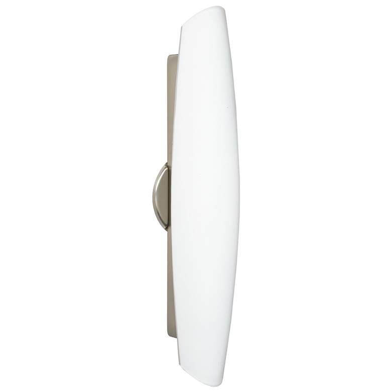 Image 1 Besa Aero 21 1/4 inch High Satin Nickel Sconce