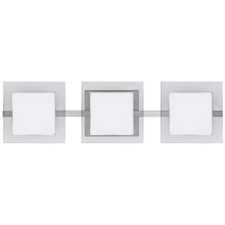 Image 2 Besa Alex 22 1/2" Wide Satin Nickel 3-Light Bath Light