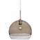 Besa Ally 12 Pendant 11.75 Wide Satin Nickel Finish