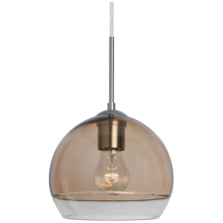 Image 1 Besa Ally 8 Pendant 7.875 Wide Bronze Finish