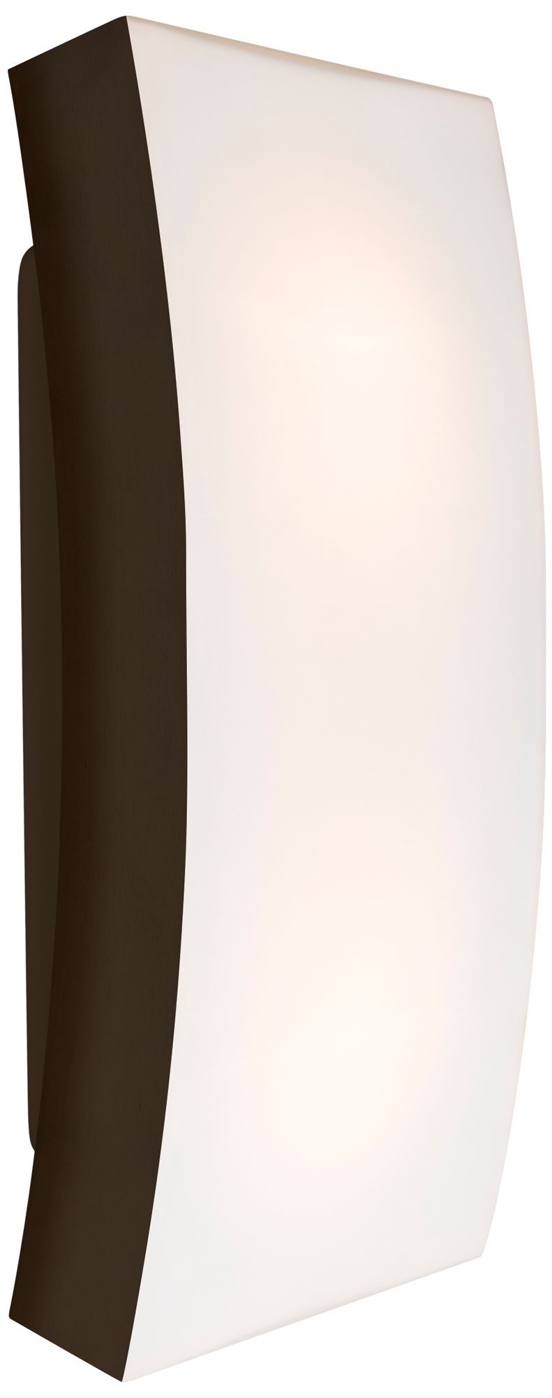 Besa Billow 15" High Opal/Bronze LED Out