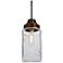 Besa Blink Pendant 4.375 Wide Bronze Finish