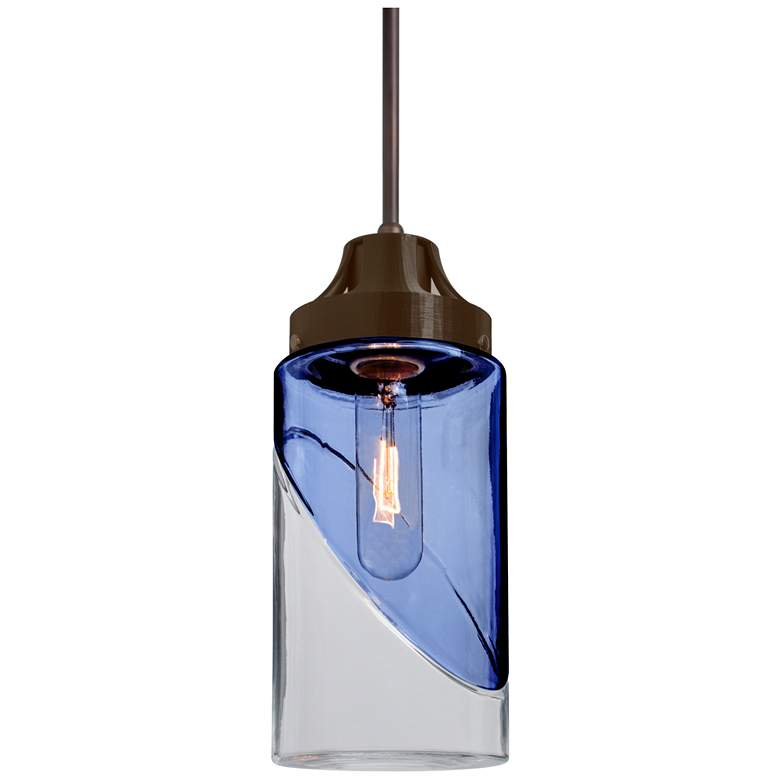 Image 1 Besa Blink Pendant 4.375 Wide Satin Nickel Finish