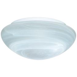 Besa Bobbi 10" Wide Marble Ceiling Light