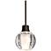Besa Boca 3 Pendant 3.15 Wide Bronze Finish