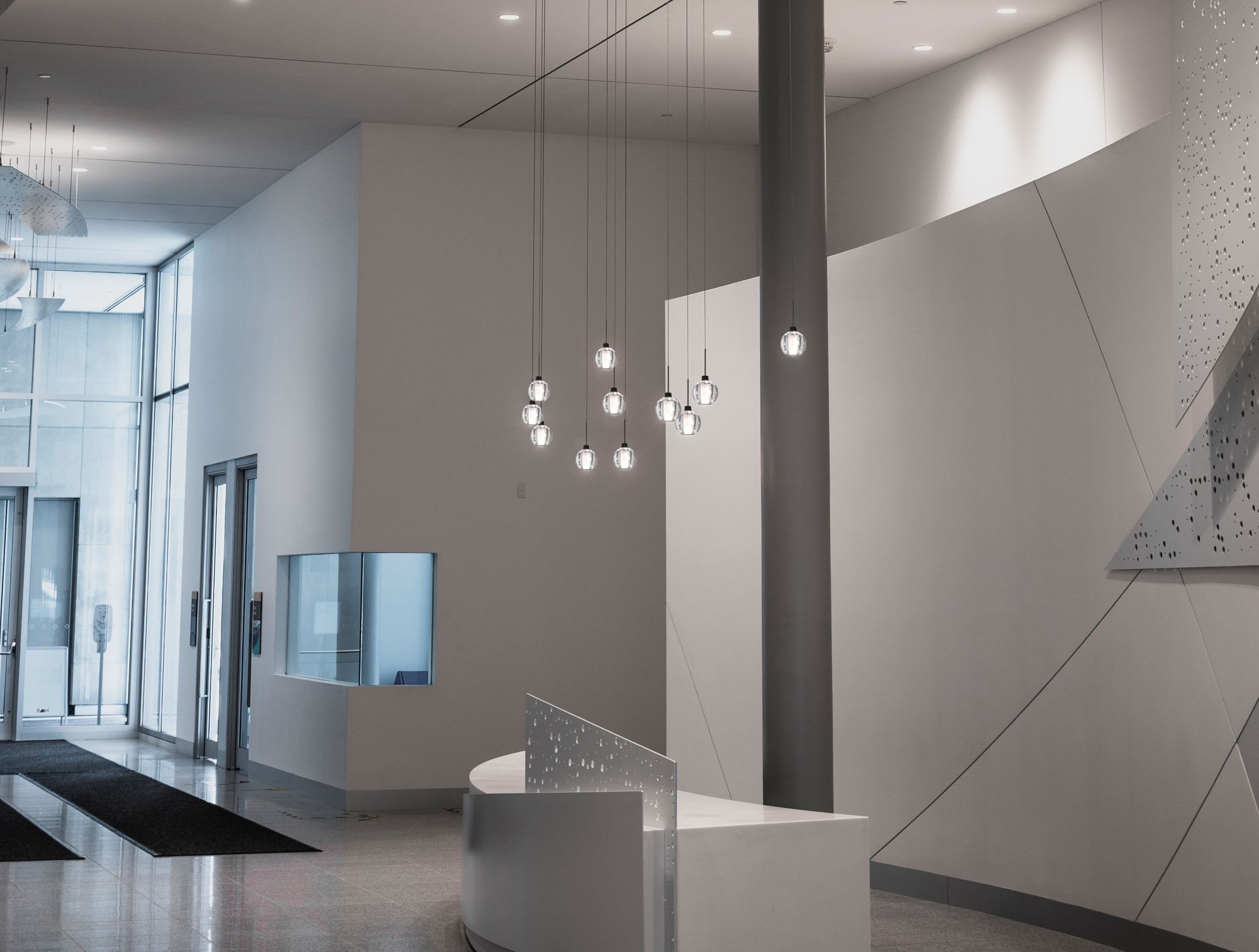 Image 2 Besa Boca 3 Pendant 3.15 Wide Bronze Finish more views