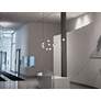 2_Besa Boca 5 Pendant 4.5 Wide Clear Finish more views