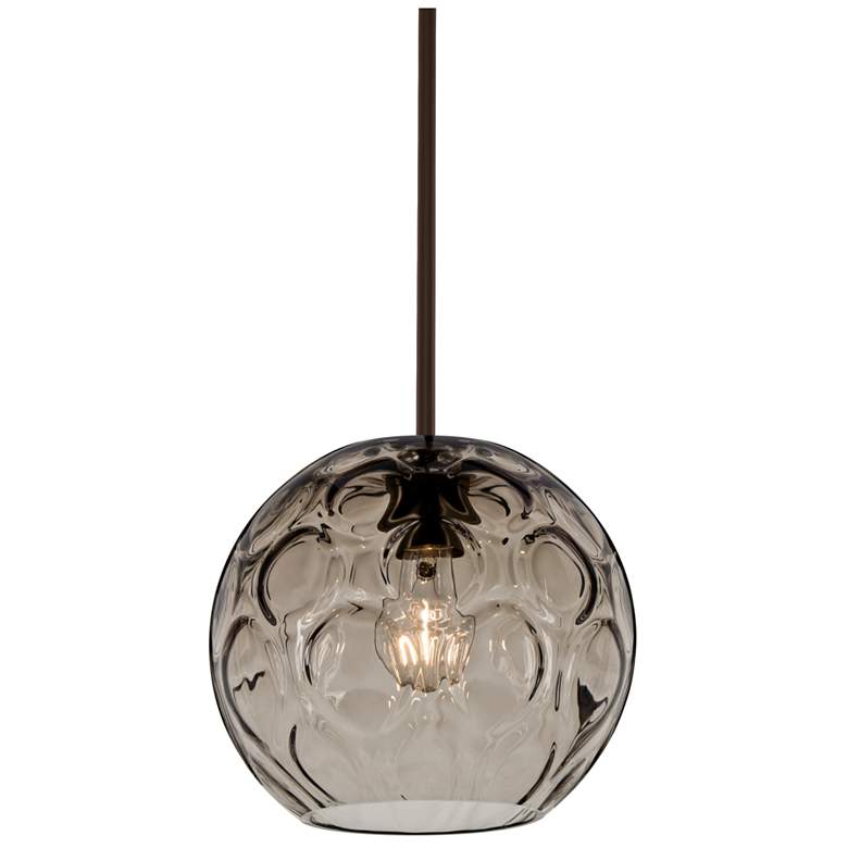 Image 1 Besa Bombay Pendant 9.8 Wide Satin Nickel Finish