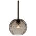 Besa Bombay Pendant 9.8 Wide Satin Nickel Finish