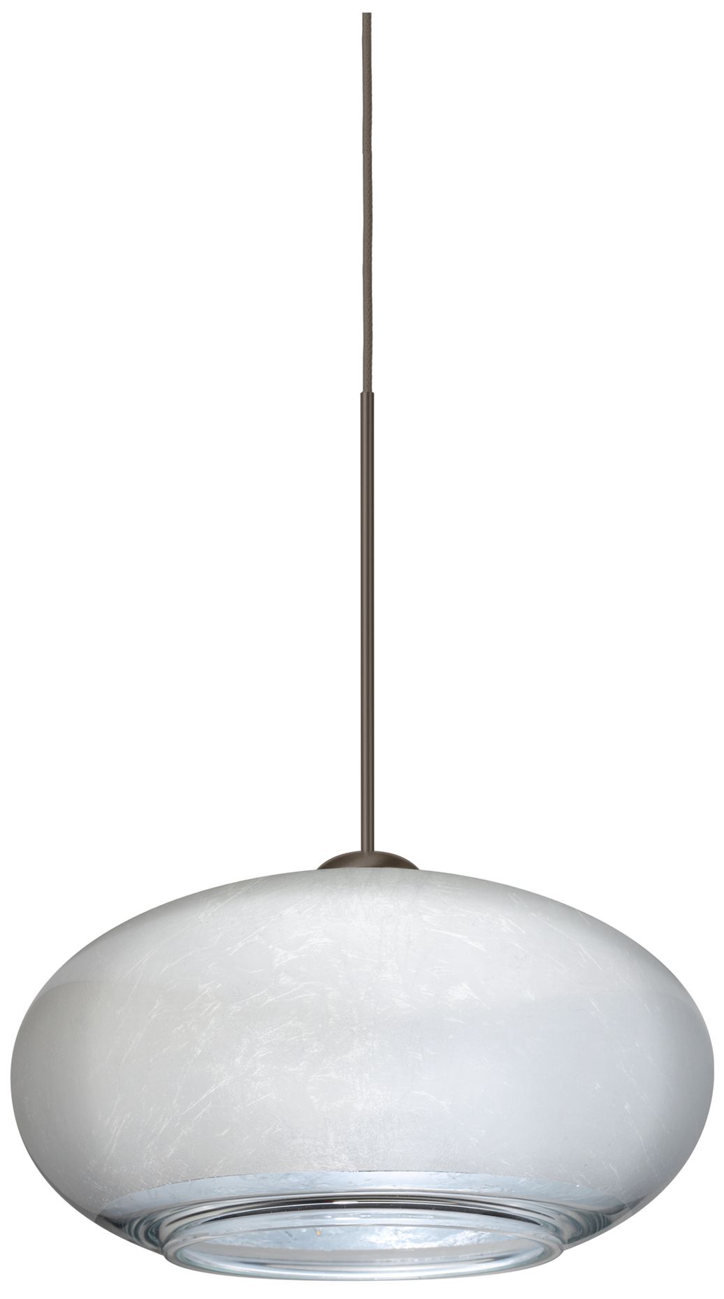Besa Brio 7 Pendant 6.75 Wide Bronze Finish - Made to Order