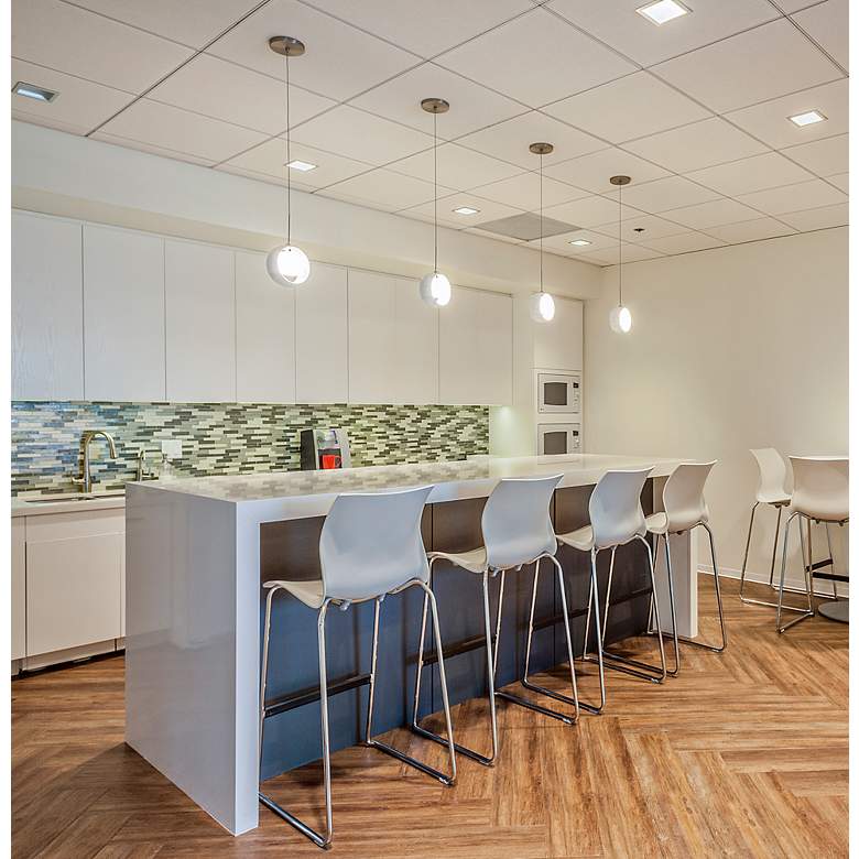 Image 2 Besa Brio 7 Pendant 6.75 Wide Bronze Finish more views