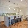 2_Besa Brio 7 Pendant 6.75 Wide Satin Nickel Finish more views