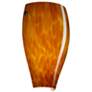 Besa Chelsea 11" High Amber Cloud/Bronze Wall Light