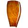 Besa Chelsea 11" High Amber Cloud/Bronze Wall Light