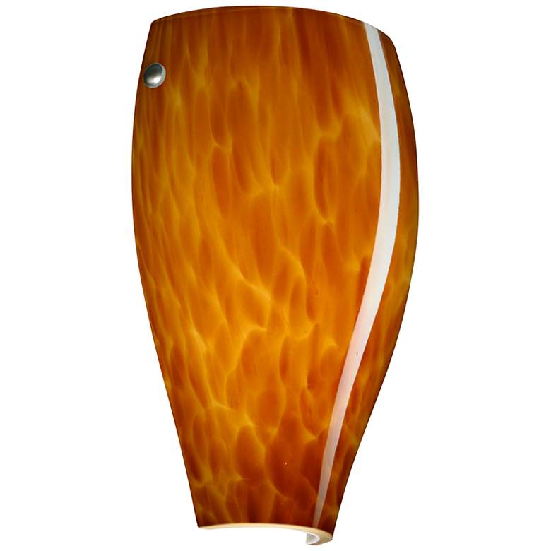 Image 1 Besa Chelsea 11" High Amber Cloud Sconce