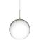 Besa Coco 12 Pendant 11.75 Wide Satin Nickel Finish
