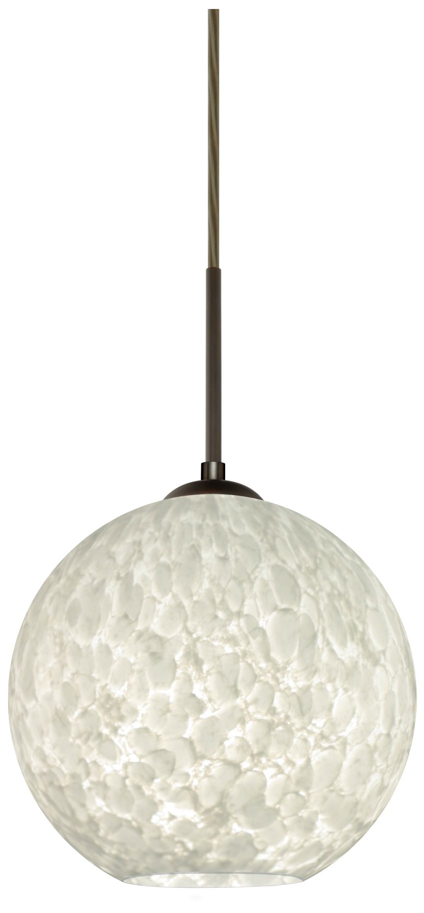 Besa Coco 8 Pendant 7.875 Wide Bronze Finish - Made to Order