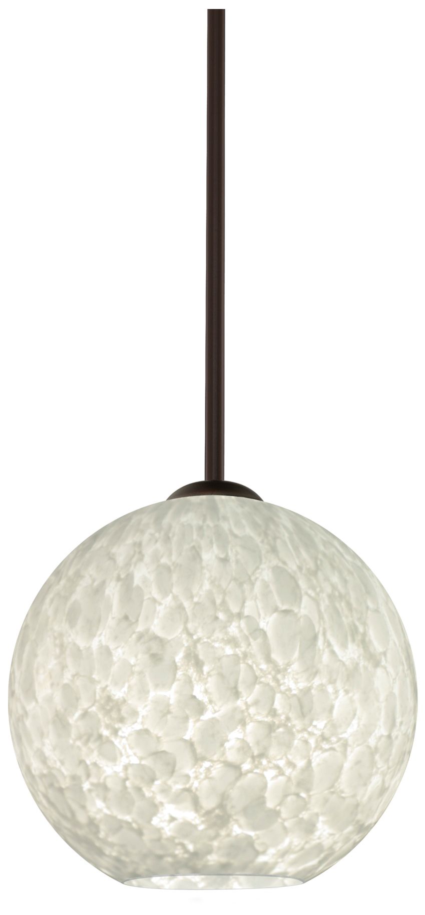 Besa Coco 8 Pendant 7.875 Wide Bronze Finish - Made to Order