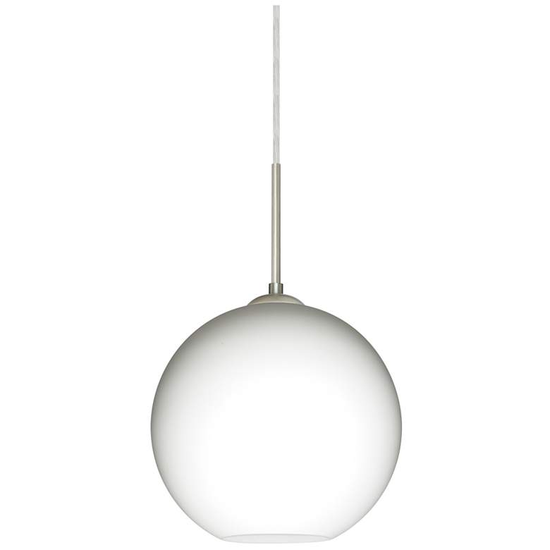 Image 1 Besa Coco 8 Pendant 7.875 Wide Satin Nickel Finish