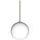 Besa Coco 8 Pendant 7.875 Wide Satin Nickel Finish