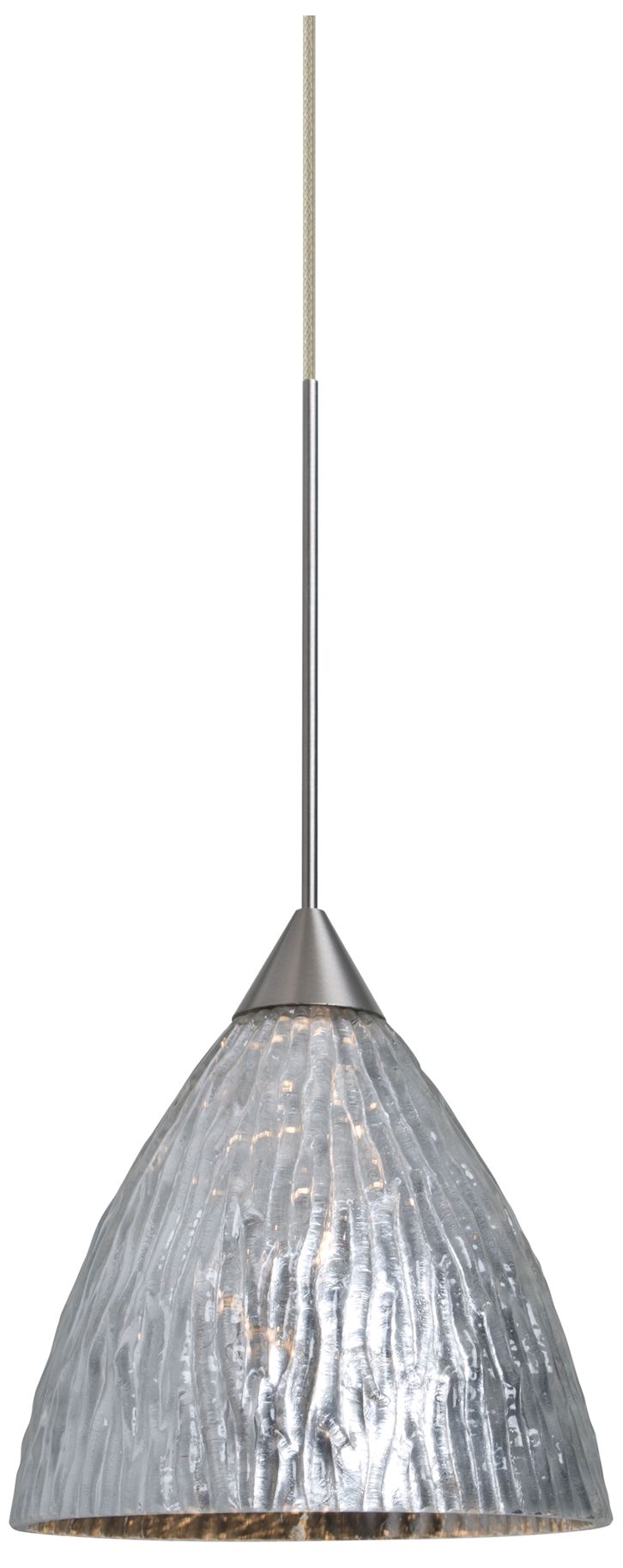 Besa Eve Pendant 5 Wide Black Finish - Made to Order