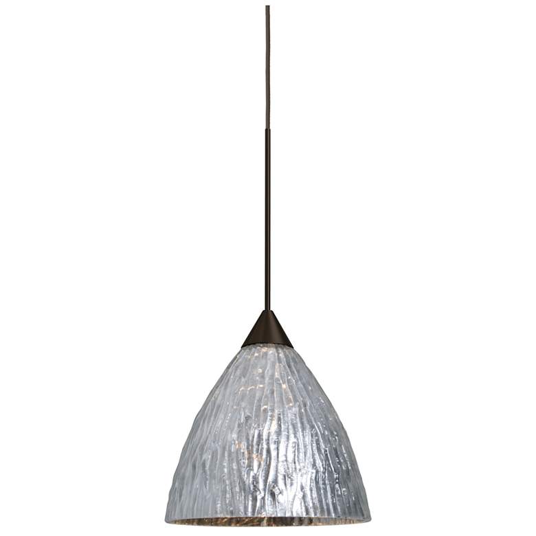 Image 1 Besa Eve Pendant 5 Wide Bronze Finish