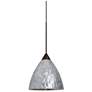 1_Besa Eve Pendant 5 Wide Satin Nickel Finish