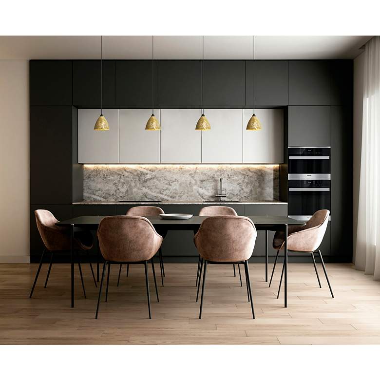 Image 2 Besa Eve Pendant 5 Wide White Finish more views