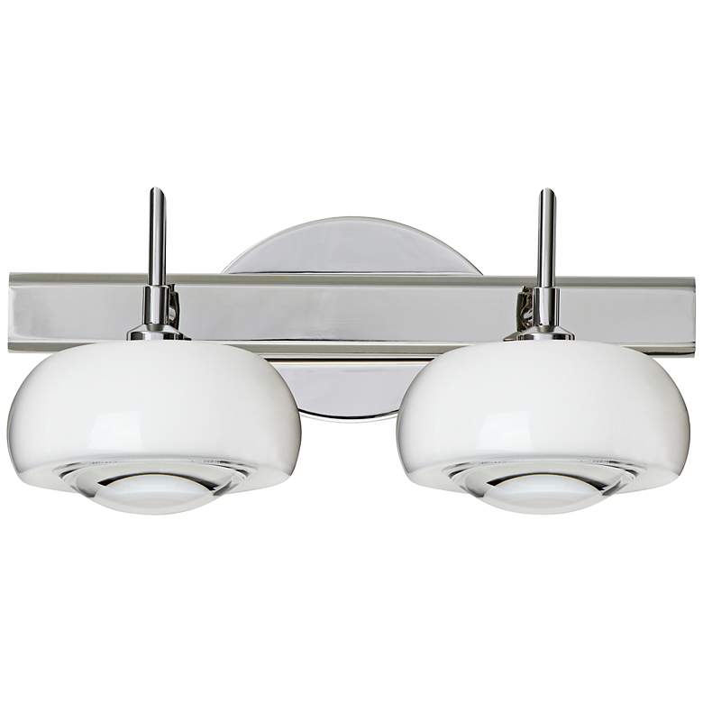 Image 1 Besa Focus 6 3/4 inch High Clear Shade Sconce