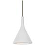 1_Besa Gala Pendant 6.75 Wide Bronze Finish
