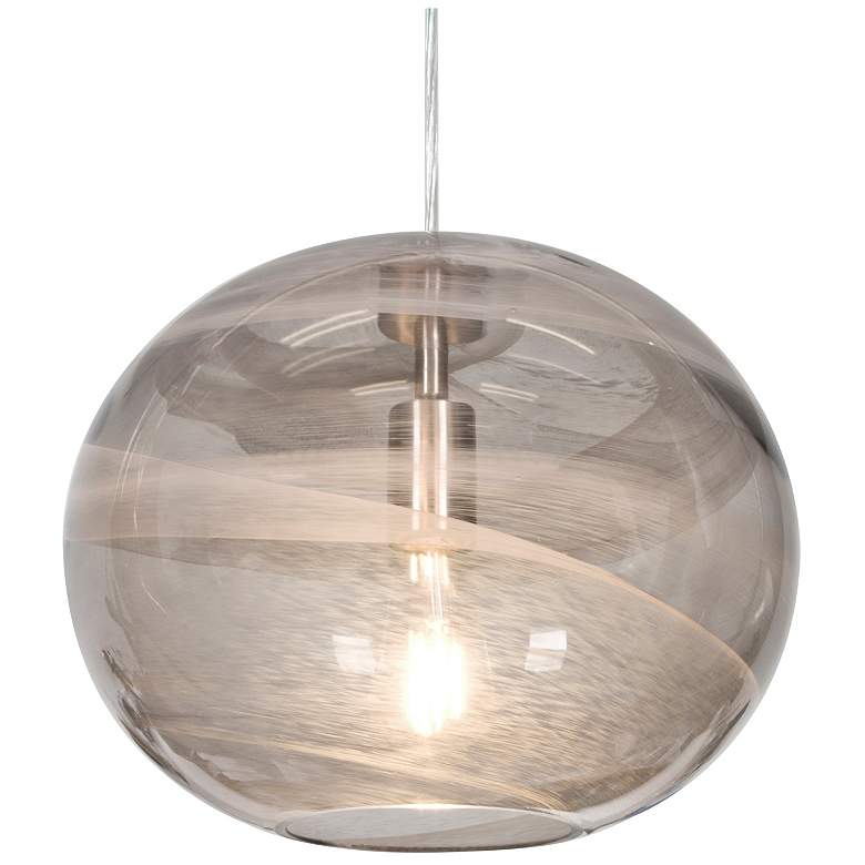 Image 1 Besa Geno Pendant 13 Wide Bronze Finish