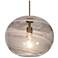 Besa Geno Pendant 13 Wide Bronze Finish