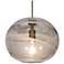 Besa Geno Pendant 13 Wide Satin Nickel Finish