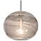 Besa Geno Pendant 13 Wide Satin Nickel Finish