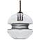 Besa Hula 8 Pendant 8 Wide Bronze Finish