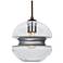 Besa Hula 8 Pendant 8 Wide Bronze Finish