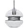 Besa Hula 8 Pendant 8 Wide Bronze Finish