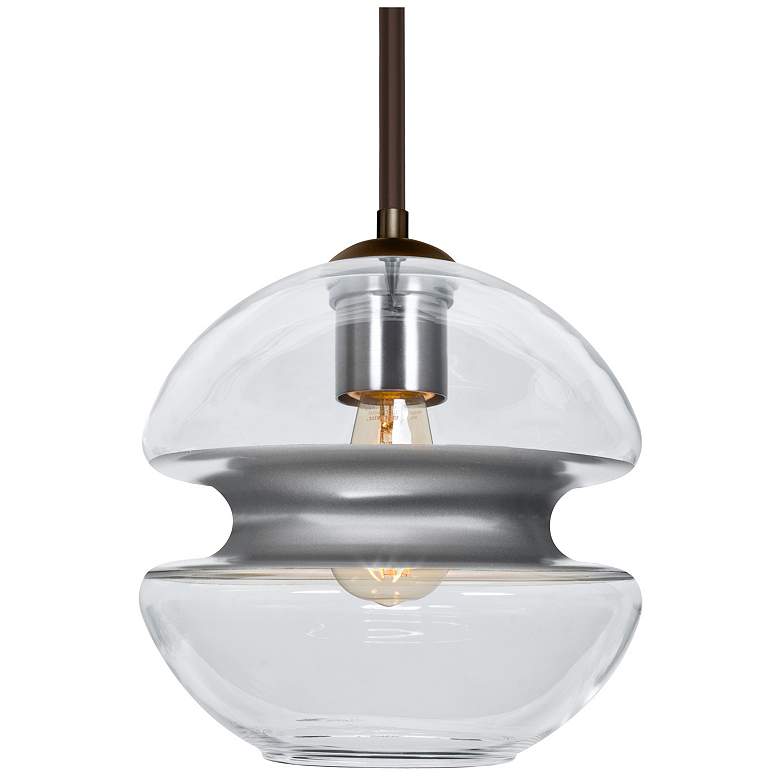 Image 1 Besa Hula 8 Pendant 8 Wide Bronze Finish