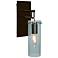 Besa Juni 10" High Blue Bubble/Bronze 1-Light Wall Pendant