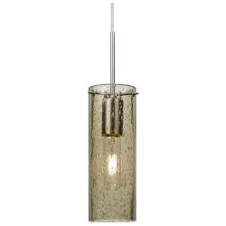 Besa Juni 10 Pendant 3.5 Wide Satin Nickel Finish