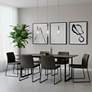 2_Besa Juni 10 Pendant 3.5 Wide Satin Nickel Finish more views
