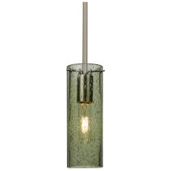 Besa Juni 10 Pendant 3.5 Wide Satin Nickel Finish