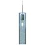 1_Besa Juni 3 1/2"W Satin Nickel Mini Pendant with Blue Glass