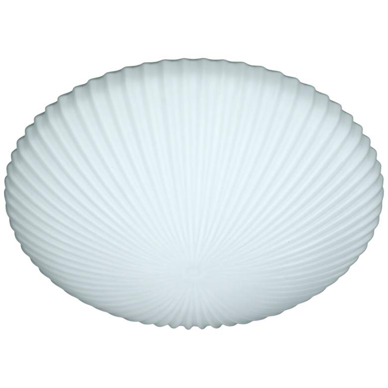 Image 2 Besa Katie 10 1/2" Wide Opal Matte Ceiling Light