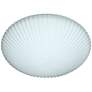 2_Besa Katie 10 1/2" Wide Opal Matte Ceiling Light